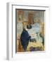 Lucy Hessel Reading (Lucy Hessel Lisan), 1913-Édouard Vuillard-Framed Giclee Print