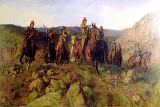 In Sight - Lord Dundonald's Dash on Ladysmith, 1900-Lucy Kemp-Welch-Giclee Print