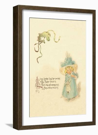 Lucy Locket-Maud Humphrey-Framed Art Print