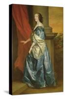 Lucy Percy, Countess of Carlisle circa 1637-Sir Anthony Van Dyck-Stretched Canvas