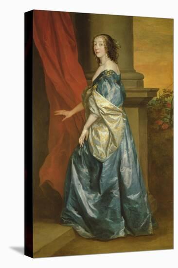 Lucy Percy, Countess of Carlisle circa 1637-Sir Anthony Van Dyck-Stretched Canvas