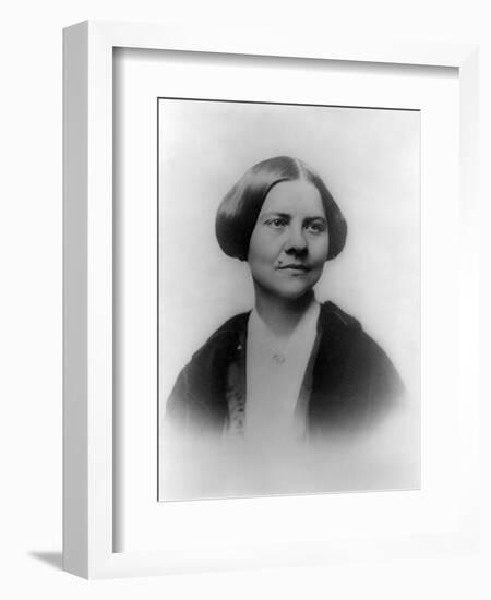 Lucy Stone, American Abolitionist-Science Source-Framed Giclee Print