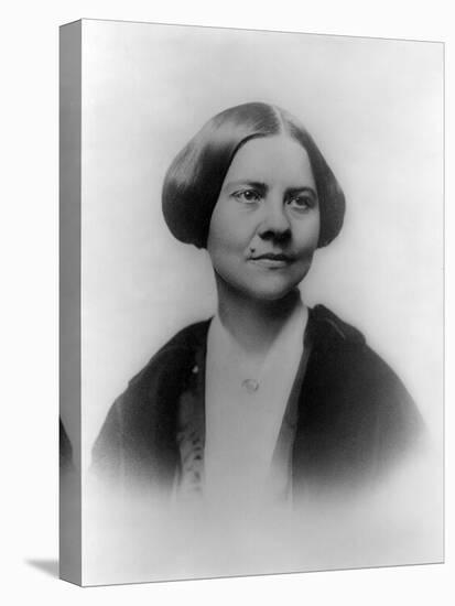 Lucy Stone, American Abolitionist-Science Source-Stretched Canvas