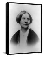 Lucy Stone, American Abolitionist-Science Source-Framed Stretched Canvas