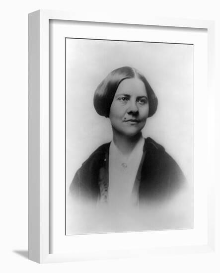 Lucy Stone, American Abolitionist-Science Source-Framed Giclee Print