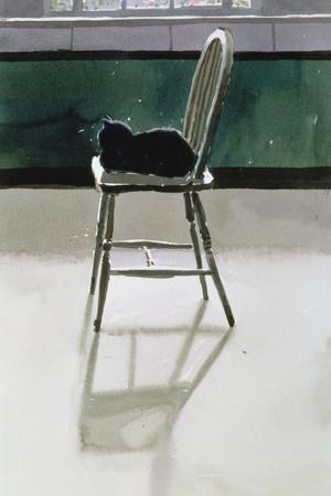 Cat on a Chair, 1986