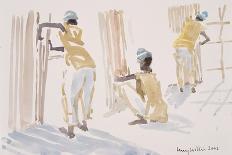The Bamboo Fence, Senegal, 2003-Lucy Willis-Giclee Print