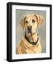 Lucy Yellow Lab-Edie Fagan-Framed Art Print