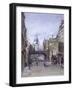 Ludgate Circus, London, 1881-John Crowther-Framed Giclee Print