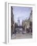 Ludgate Circus, London, 1881-John Crowther-Framed Giclee Print