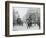 Ludgate Circus, London, prepared for Queen Victoria's Diamond Jubilee, 1897-Paul Martin-Framed Photographic Print