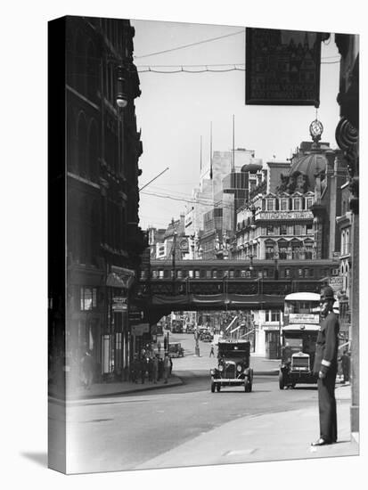 Ludgate Hill 1930S-null-Stretched Canvas