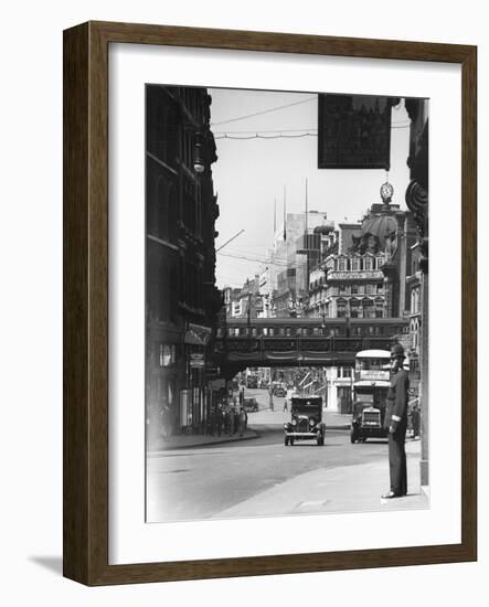 Ludgate Hill 1930S-null-Framed Photographic Print