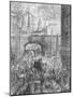 Ludgate Hill, from 'London, a Pilgrimage', Written by William Blanchard Jerrold-Gustave Doré-Mounted Giclee Print