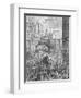 Ludgate Hill, from 'London, a Pilgrimage', Written by William Blanchard Jerrold-Gustave Doré-Framed Giclee Print