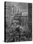 Ludgate Hill, London, 1872-null-Stretched Canvas