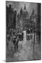 Ludgate Hill-Joseph Pennell-Mounted Art Print