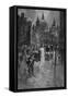 Ludgate Hill-Joseph Pennell-Framed Stretched Canvas