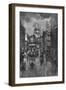 Ludgate Hill-Joseph Pennell-Framed Art Print