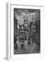 Ludgate Hill-Joseph Pennell-Framed Art Print