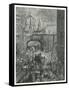 Ludgate Hill-Gustave Doré-Framed Stretched Canvas