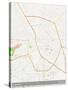 Ludhiana, India Map-null-Stretched Canvas