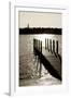 Ludington Lighthouse IR_Vertical-Monte Nagler-Framed Photographic Print