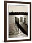 Ludington Lighthouse IR_Vertical-Monte Nagler-Framed Photographic Print