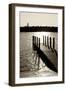 Ludington Lighthouse IR_Vertical-Monte Nagler-Framed Photographic Print