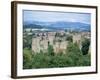 Ludlow Castle from Whitecliff, Shropshire, England, United Kingdom-David Hunter-Framed Photographic Print