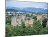 Ludlow Castle from Whitecliff, Shropshire, England, United Kingdom-David Hunter-Mounted Photographic Print