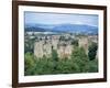 Ludlow Castle from Whitecliff, Shropshire, England, United Kingdom-David Hunter-Framed Photographic Print