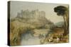 Ludlow Castle-J. M. W. Turner-Stretched Canvas