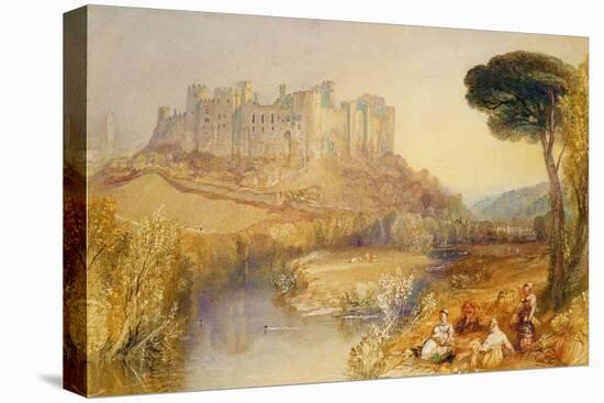 Ludlow Castle-J. M. W. Turner-Stretched Canvas