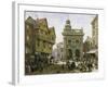 Ludlow Market-Louise J. Rayner-Framed Giclee Print