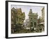 Ludlow Market-Louise J. Rayner-Framed Giclee Print