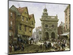 Ludlow Market-Louise J. Rayner-Mounted Giclee Print