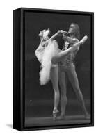 Ludmila Semenyaka and Alexander Godunov in the Ballet Swan Lake, 1970S-null-Framed Stretched Canvas