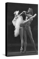 Ludmila Semenyaka and Alexander Godunov in the Ballet Swan Lake, 1970S-null-Stretched Canvas