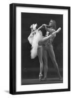 Ludmila Semenyaka and Alexander Godunov in the Ballet Swan Lake, 1970S-null-Framed Premium Giclee Print