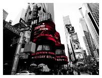 Times Square at Night, NYC-Ludo H^-Art Print