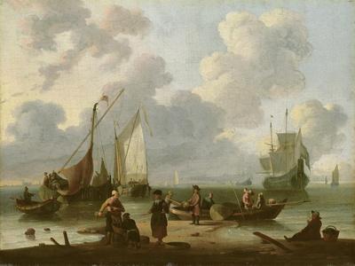 Shipping on a Choppy Sea Giclee Print - Ludolf 
