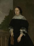 Portrait of Aletta Van Ravensberg, Wife of Jan Van Nes-Ludolf de Jongh-Art Print