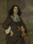 Portrait of Jan Van Nes, Vice-Admiral of Holland of West-Friesland-Ludolf de Jongh-Art Print