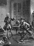 Voltaire and Friedrich Ii-Ludovic Mouchot-Art Print