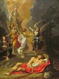 Jacob's Dream-Ludovico Carracci-Framed Stretched Canvas