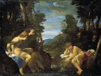 Salmacis and Hermaphroditus-Ludovico Carracci-Giclee Print