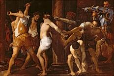 The Flagellation of Christ, 1586-87-Ludovico Carracci-Framed Giclee Print