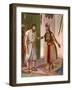 Ludovico de Varthema and the Sultana of Aden-Tancredi Scarpelli-Framed Giclee Print