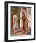 Ludovico de Varthema and the Sultana of Aden-Tancredi Scarpelli-Framed Giclee Print